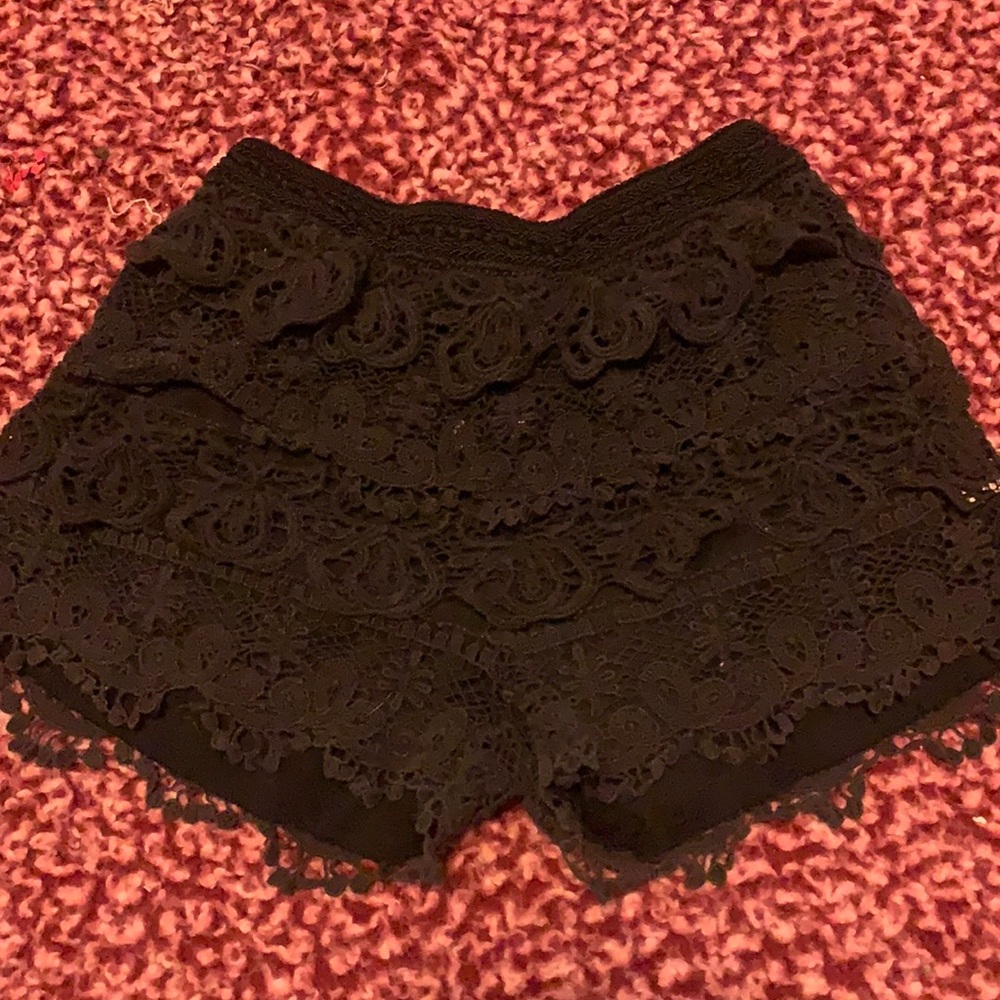 Kids crochet shorts